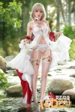 148cm/4ft10 D-cup Silicone Head Sex Doll – Jike：圖片 2