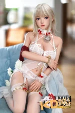 148cm/4ft10 D-cup Silicone Head Sex Doll – Jike：圖片 3