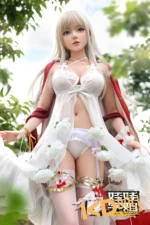 148cm/4ft10 D-cup Silicone Head Sex Doll – Jike：圖片 4