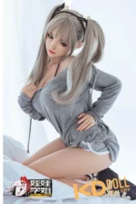 148cm/4ft10 D-cup Silicone Head Sex Doll – Mengyin：圖片 2