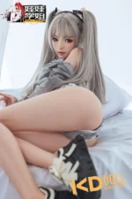 148cm/4ft10 D-cup Silicone Head Sex Doll – Mengyin：圖片 3