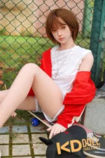150cm/4ft11 A-cup Silicone Sex Doll – Xiaolan - Image 3