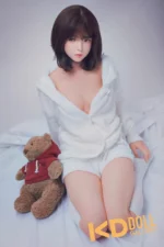 150cm/4ft11 B-cup Silicone Head Sex Doll – Finn：圖片 2