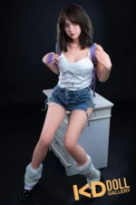 150cm/4ft11 B-cup Silicone Head Sex Doll – Gu Xiaoyu