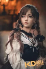 150cm/4ft11 B-cup Silicone Head Sex Doll – Ziyun：圖片 6
