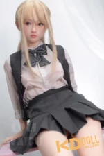 150cm/4ft11 C-cup Silicone Head Sex Doll – Haruki：圖片 3