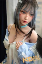 150cm/4ft11 D-cup Silicone Head Sex Doll – Lily