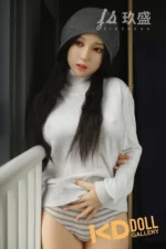 150cm/4ft11 D-cup Silicone Head Sex Doll – Lily：圖片 5
