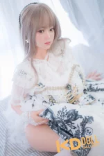 150cm/4ft11 D-cup Silicone Head Sex Doll – Mia：圖片 5