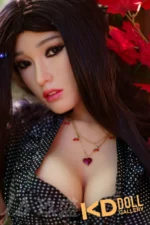 150cm/4ft11 D-cup Silicone Head Sex Doll – Nicole：圖片 6