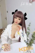 150cm/4ft11 D-cup Silicone Head Sex Doll – Shirley