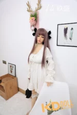 150cm/4ft11 D-cup Silicone Head Sex Doll – Shirley：圖片 2