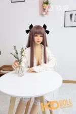 150cm/4ft11 D-cup Silicone Head Sex Doll – Shirley：圖片 6