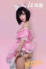 150cm/4ft11 D-cup Silicone Head Sex Doll – Lily：圖片 4