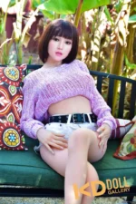 150cm/4ft11 D-cup Silicone Head Sex Doll – Lily：圖片 4