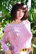 150cm/4ft11 D-cup Silicone Head Sex Doll – Lily：圖片 7