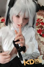 151cm/4ft11 A-cup Silicone Sex Doll – Nanako：圖片 4