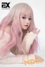 155cm/5ft1 A-cup Silicone Sex Doll – Ruby