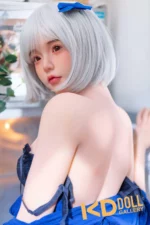 155cm/5ft1 B-cup Silicone Head Sex Doll – Pearl：圖片 7