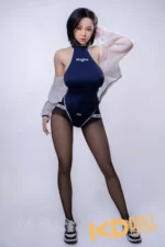 155cm/5ft1 F-cup Silicone Head Sex Doll – Aki：圖片 7