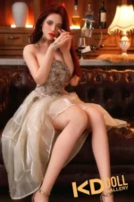 157cm/5ft2 D-cup Silicone Head Sex Doll – Hailey：圖片 6