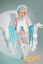 157cm/5ft2 I-cup Silicone Sex Doll – Xiaobei：圖片 7