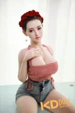 157cm/5ft2 H-cup Silicone Head Sex Doll – Ina Bryce：圖片 4