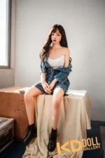 158cm/5ft2 C-cup Silicone Head Sex Doll – Puffs：圖片 3
