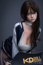 158cm/5ft2 F-cup Silicone Head S-TPE Body Sex Doll – Liuli：圖片 2