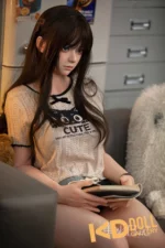 158cm/5ft2 F-cup Silicone Head S-TPE Body Sex Doll – Liuli：圖片 5