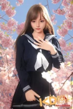 158cm/5ft2 E-cup Silicone Head Sex Doll – Mengshu：圖片 3