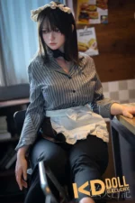 159cm/5ft3 F-cup Silicone Sex Doll – Liuli：圖片 5