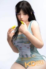 159cm/5ft3 F-cup Silicone Sex Doll – Xifeng：圖片 4