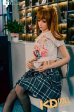 160cm/5ft3 F-cup Hyper Realistic Silicone Sex Doll – Ada Eva：圖片 5