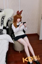 160cm/5ft3 F-cup Hyper Realistic Silicone Sex Doll – Vivien Ann：圖片 3