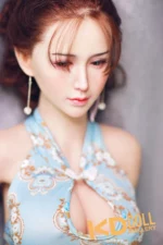 161cm/5ft3 E-cup Silicone Head Sex Doll – Xiao Nuo：圖片 3
