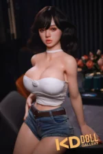 161cm/5ft3 G-cup Silicone Sex Doll – Saori：圖片 5