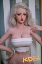 161cm/5ft3 G-cup Silicone Sex Doll – Xing He：圖片 3