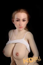 161cm/5ft3 I-cup Silicone Head Sex Doll – Una Field：圖片 6