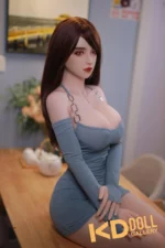 161cm/5ft3 E-cup Silicone Head Sex Doll – Anna Jasper：圖片 4