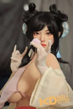 162cm/5ft4 F-cup Silicone Sex Doll – Xiaobei：圖片 2
