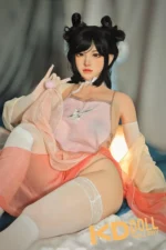 162cm/5ft4 F-cup Silicone Sex Doll – Xiaobei：圖片 3