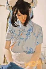 162cm/5ft4 F-cup Silicone Sex Doll – Xiaobei：圖片 4