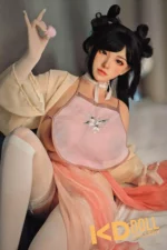 162cm/5ft4 F-cup Silicone Sex Doll – Xiaobei：圖片 4