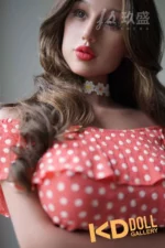 162cm/5ft4 E-cup Silicone Head Sex Doll – Gina：圖片 5