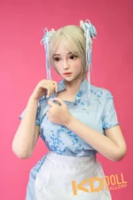 163cm/5ft4 D-cup Silicone Sex Doll – Liu Sisi：圖片 2