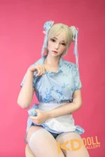 163cm/5ft4 D-cup Silicone Sex Doll – Liu Sisi：圖片 3