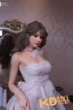 163cm/5ft4 E-cup Hyper Realistic Silicone Sex Doll – Mona：圖片 5