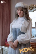 163cm/5ft4 E-cup Hyper Realistic Silicone Sex Doll – Mona：圖片 6