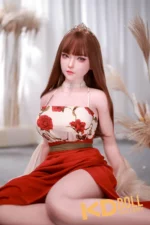 163cm/5ft4 F-cup Silicone Sex Doll – Peach